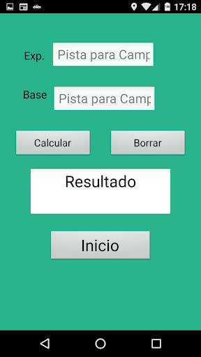 Raíz Cuadrada,Cúbica,Potencia Screen 3