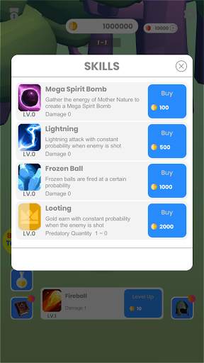 Tap Fireball Screen 2