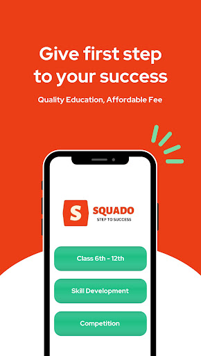 Android application Squado : Step to Sucess screenshort
