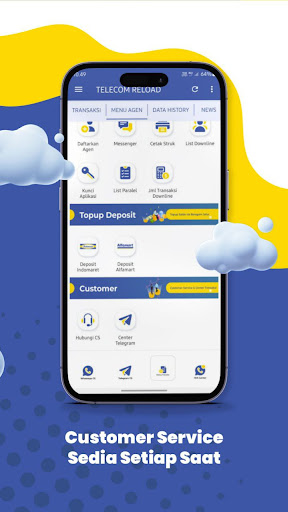 Android application TELECOM RELOAD screenshort