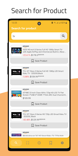 Android application Sprono Product Scanner screenshort