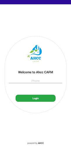 AHCC CAFM Screen 2