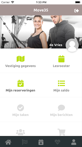 Android application Move35 screenshort