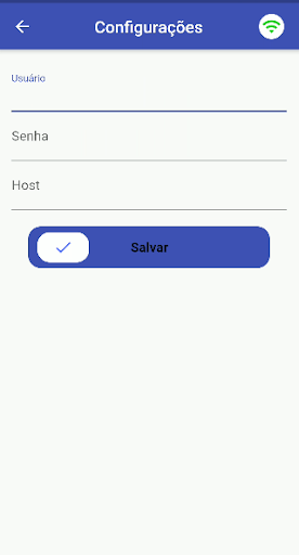 Android application CS Controle Acesso screenshort