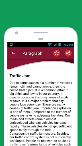 English Paragraph Screen 3