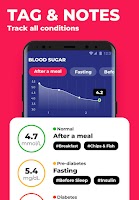 screenshot of Blood Sugar Tracker - Diabetes
