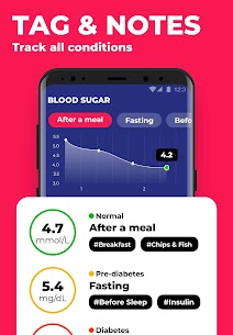 Blood Sugar Tracker – Diabetes 5