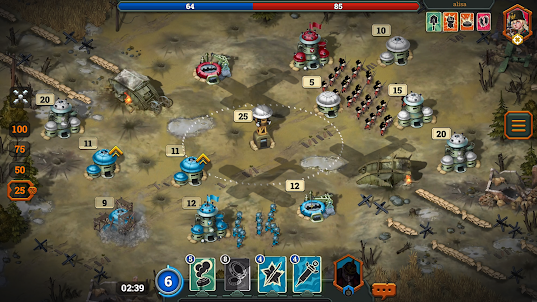 Bunker Wars: WW1 RTS Игра
