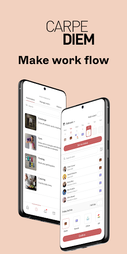 Android application Carpe Diem screenshort