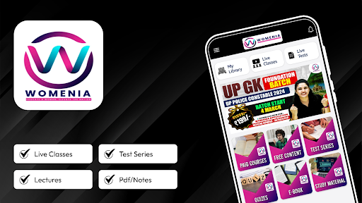 Android application Womenia screenshort