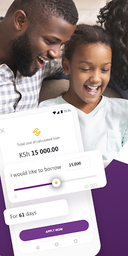 Android application Zenka Loan App Kenya screenshort