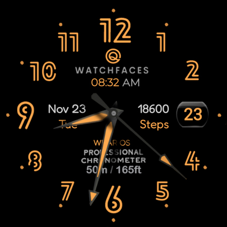 Diver Style 4  For Wear OS 3