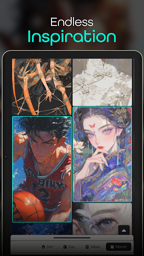 Screenshot of niji・journey - AI Anime Art