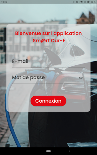 Android application Sm@rt Car-E screenshort