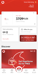 My Vodafone (Qatar) 10.3.0 Screenshots 1