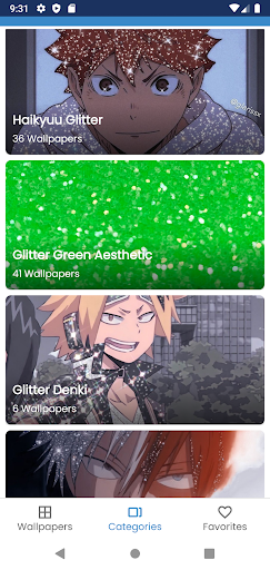 Glitter Wallpaper, Shine Anime