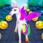 Cover Image of Unduh Unicorn Run Magical Pony Run 1.4.1 APK