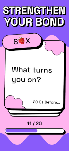 Screenshot of 20 Questions: Game for Couple