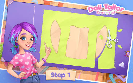 Fashion Dress up games for girls. Sewing clothes screenshots 1