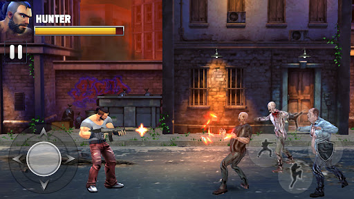 Android application ZOMBIE HUNTER: Fighting Games screenshort
