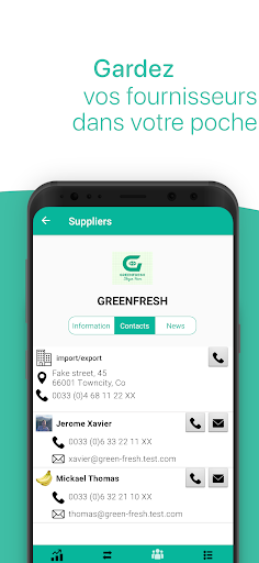 Android application NaturéO screenshort