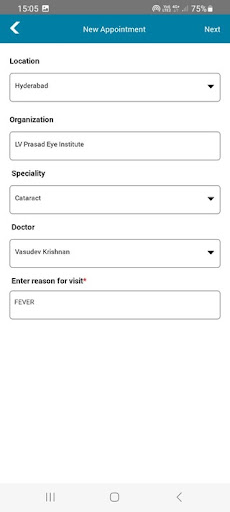 LVPEI Connect Screen 3