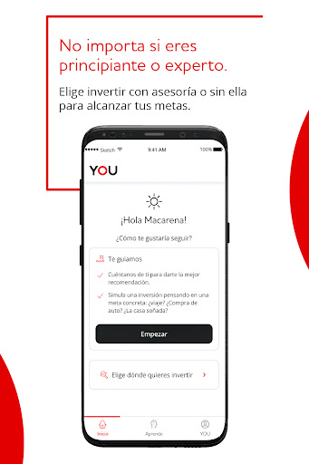 YOU by Santander Screen 2