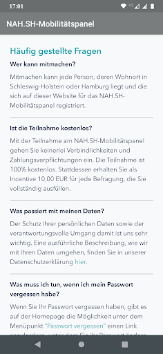 Das NAH.SH-Mobilitätspanel Screen 2