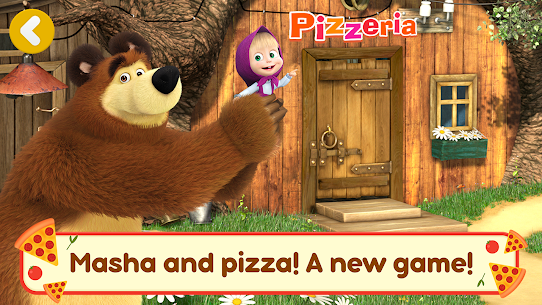 Masha and the Bear Pizza Maker 1
