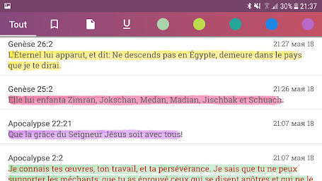 Bible Louis Segond Concordance