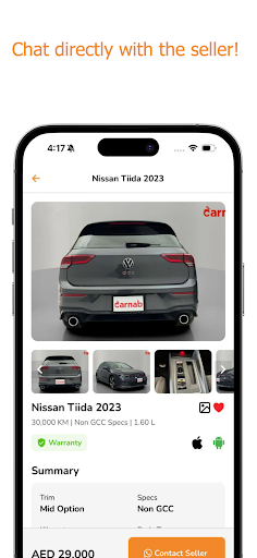 Screenshot of BuyAnyCar.com