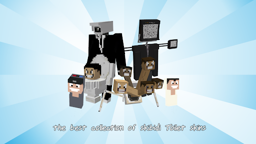 Skibidi Toilet Skins Minecraft