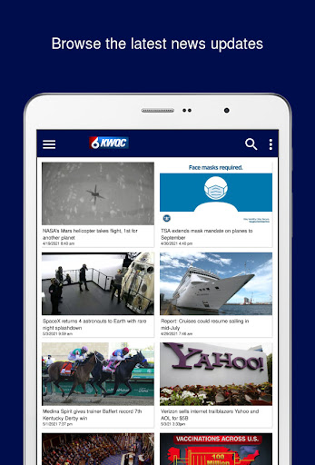 Screenshot of KWQC News | Quad Cities