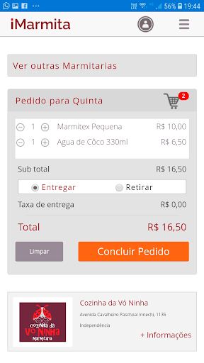 iMarmita - Delivery de marmita Screen 3
