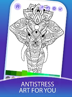 Antistress Adult Coloring Book Screenshot