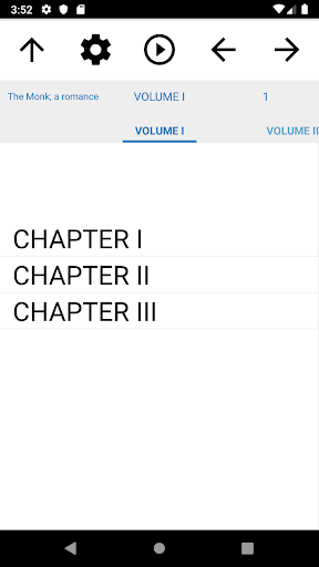 Book, The Monk; a romance Screen 2