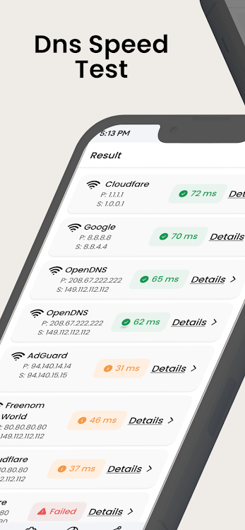 DNS Speed Test - Ping & Net - 6.0 - (Android)