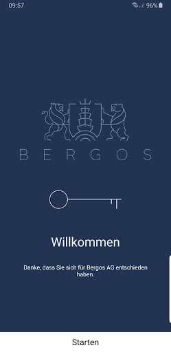 Android application Bergos Access screenshort