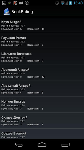 BookRating Screenshot 4 - AppWisp.com