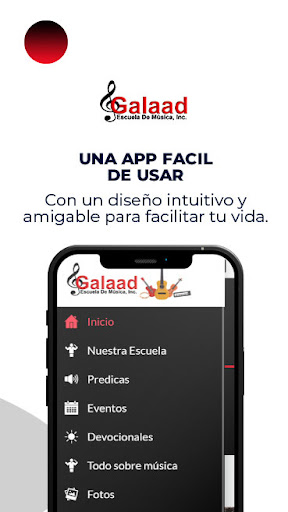 Escuela de Musica Galaad Screen 2