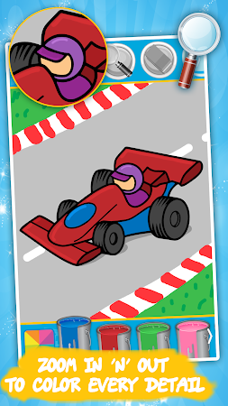 Game screenshot Рисование для детей: Тачки mod apk