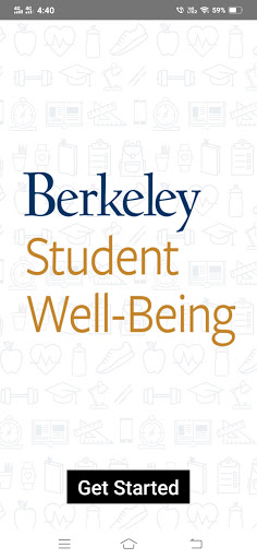 Android application Berkeley Student Well-Being screenshort
