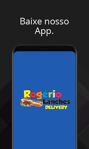 Android application Rogério Lanches screenshort