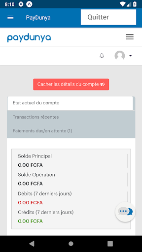 PayDunya Business Screenshot 2 - AppWisp.com