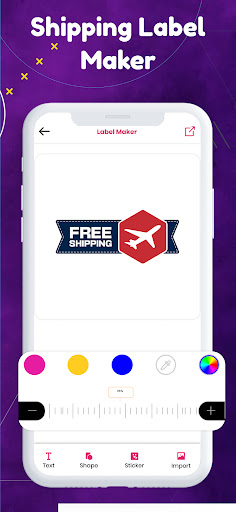 Screenshot of Label Maker Apps & Label Print