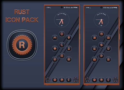 Android application Rust Icon Pack screenshort