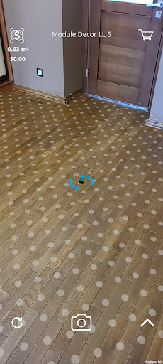 XRApplied - AR Flooring App Screen 3
