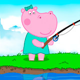 Fishing Hippo: Catch fish icon