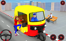 City Tuk Tuk Rickshaw 3D Gamesのおすすめ画像4