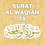 Cover Image of डाउनलोड 7x Surah Al Waqiah - Penarik Rezeki mp3 (offline) 1.0.1 APK